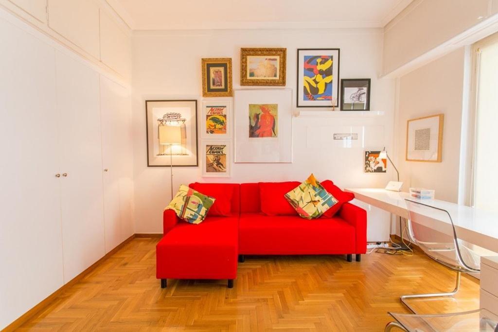 A Cozy Apt In Kolonaki Of Ateny Zewnętrze zdjęcie