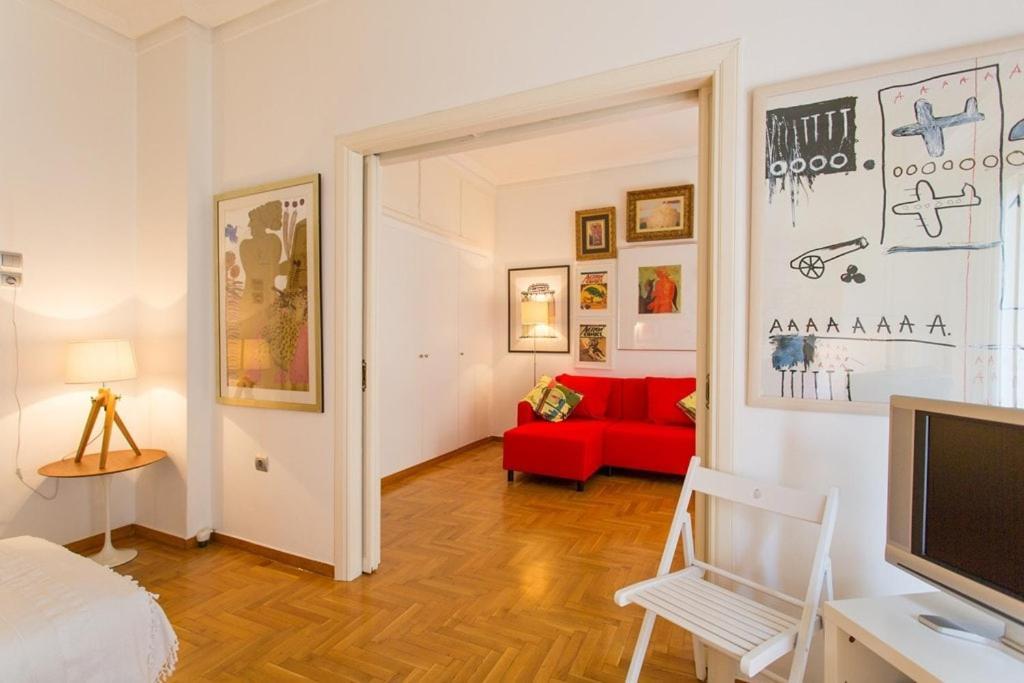 A Cozy Apt In Kolonaki Of Ateny Zewnętrze zdjęcie