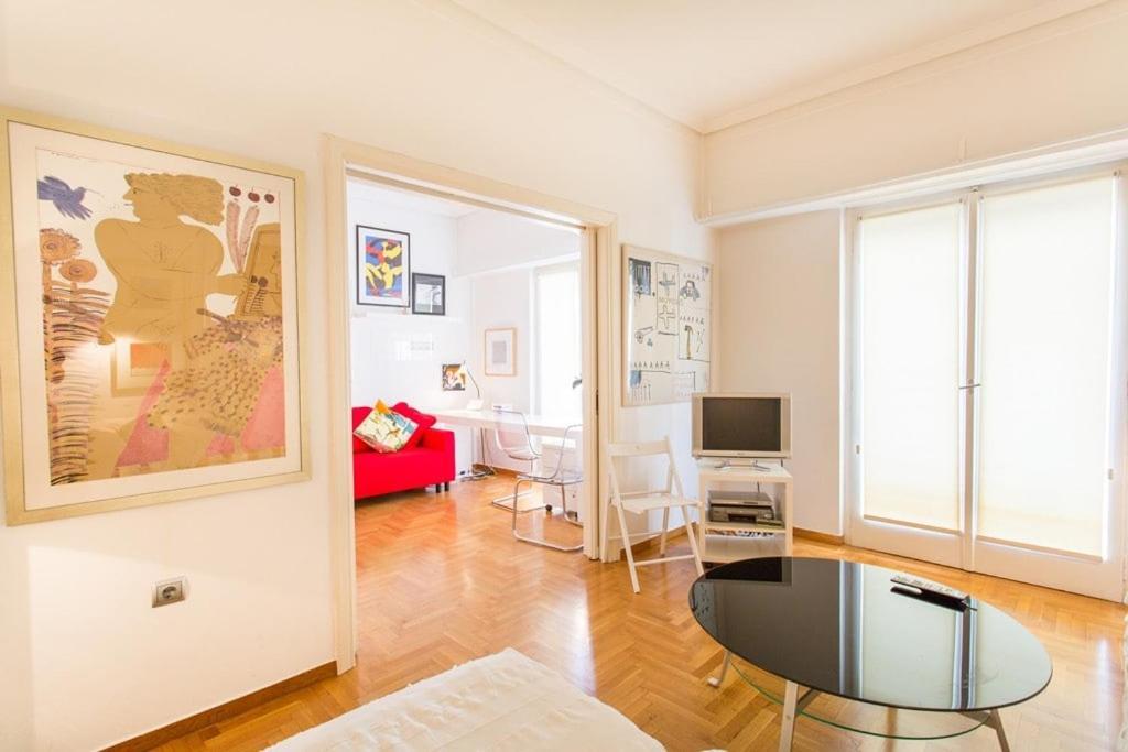 A Cozy Apt In Kolonaki Of Ateny Zewnętrze zdjęcie