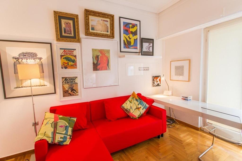 A Cozy Apt In Kolonaki Of Ateny Zewnętrze zdjęcie